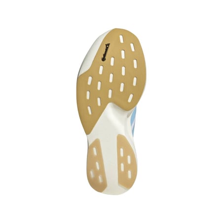 Zapatillas Adidas Adizero Evo SL Woven Blanco Azul SS26 Mujer