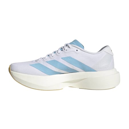 Zapatillas Adidas Adizero Evo SL Woven Blanco Azul SS26 Mujer