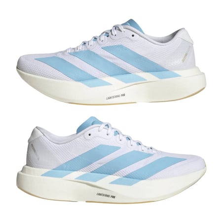 Ténis Adidas Adizero Evo SL Woven Branco Azul SS26 Feminino