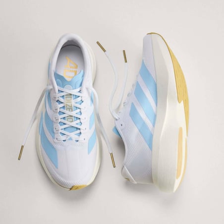 Adidas Adizero Evo SL Woven White Blue SS26 Women