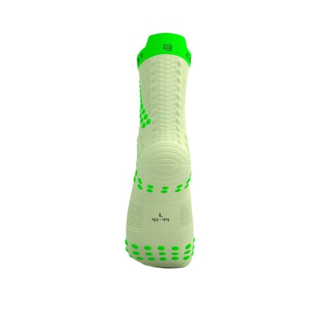 Skarpety Compressport Pro Racing V4.0 Trail Zielony Fluorescencyjny