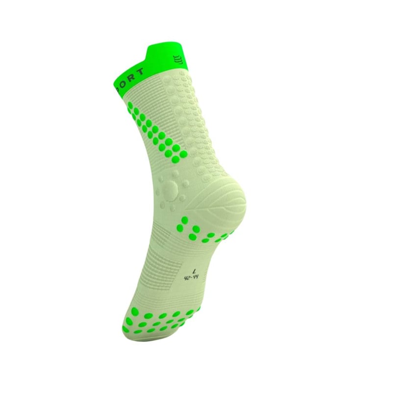 Meias Compressport Pro Racing V4.0 Trail Verde...