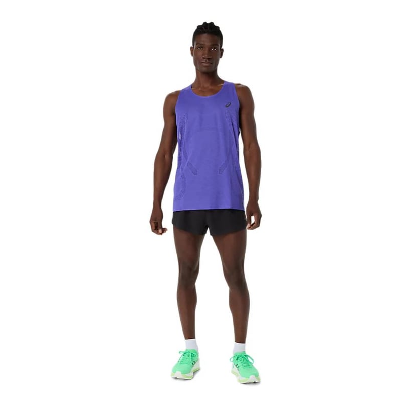 Maglia Asics Metarun Senza Maniche Viola