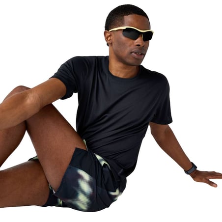 Brooks Dash Short Black Green
