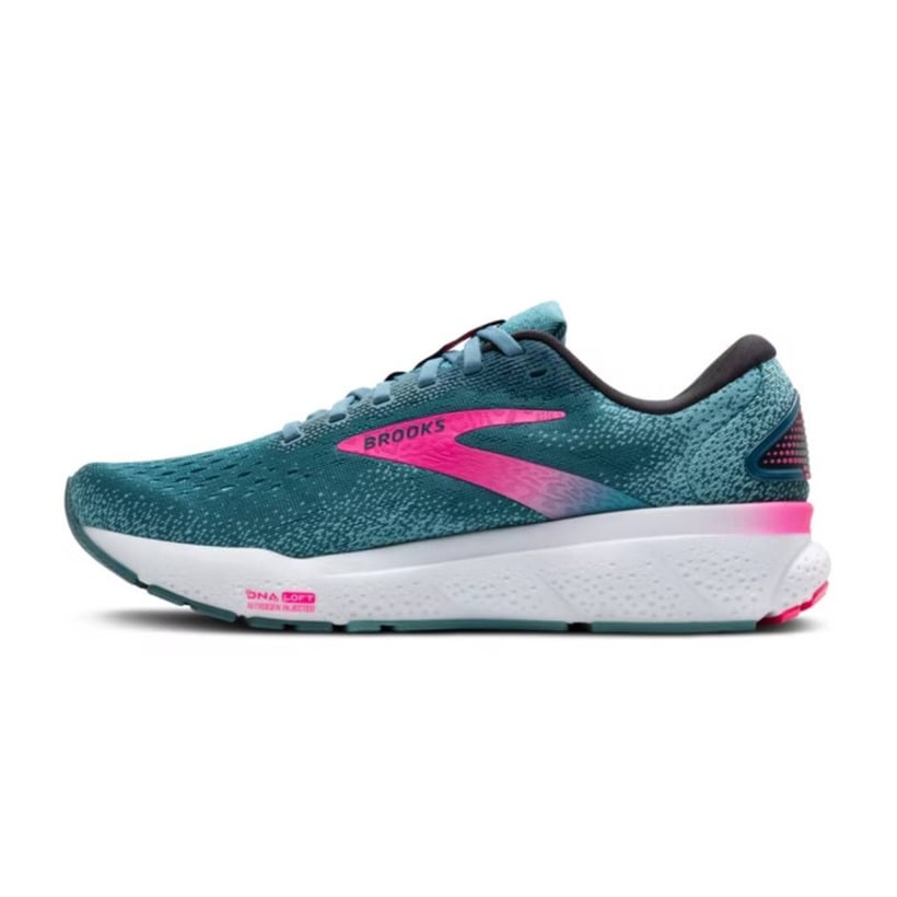 Brooks Ghost 16 Blue Pink Women's Sneakers