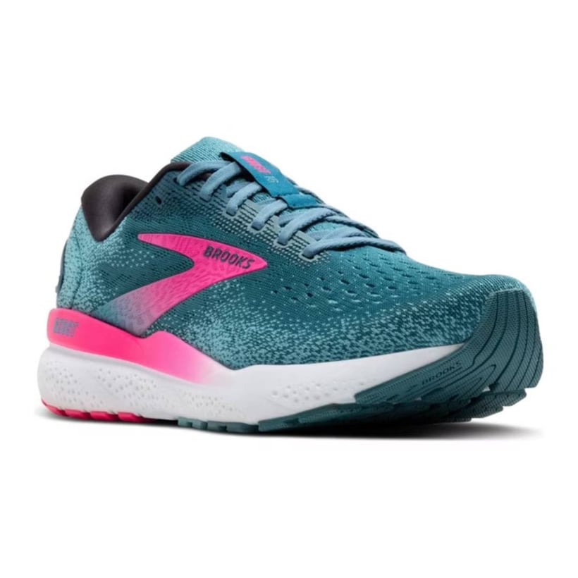 Brooks Ghost 16 Blue Pink Women's Sneakers