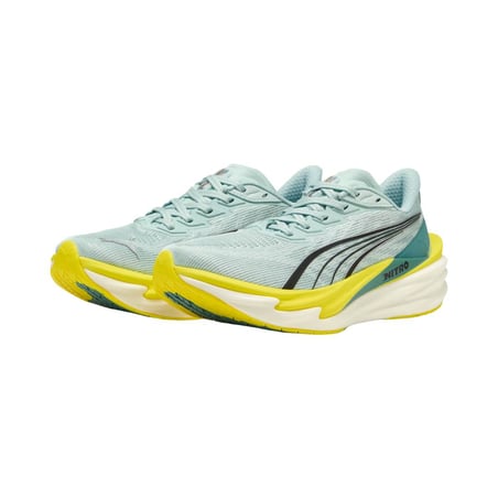 Scarpe Puma Deviate NITRO 4 Blu Giallo SS26 Donna