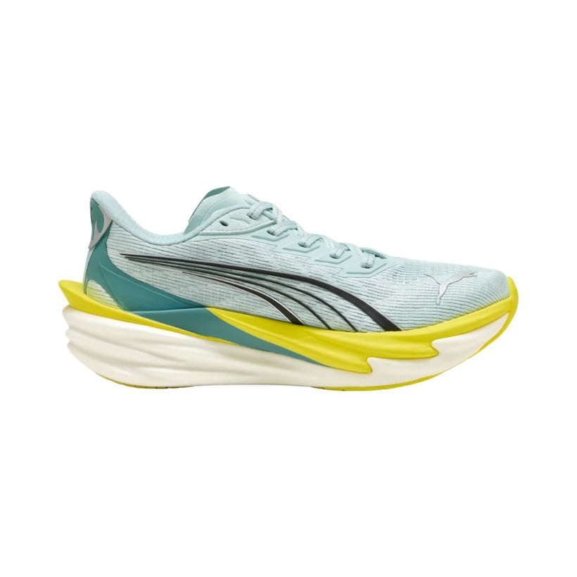 Scarpe Puma Deviate NITRO 4 Blu Giallo SS26 Donna
