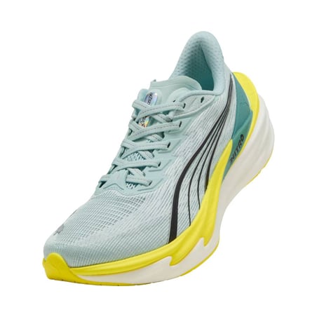 Tênis Puma Deviate NITRO 4 Azul Amarelo SS26 Feminino