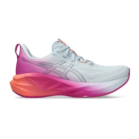 Asics Novablast 5 Laufschuhe Grau Rosa SS26 Damen