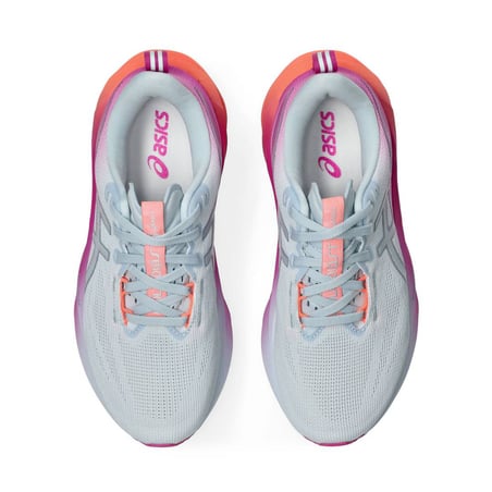 Scarpe Asics Novablast 5 Grigio Rosa SS26 Donna