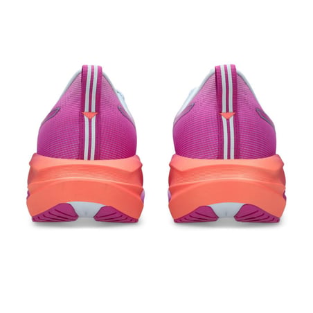 Sapatilhas Asics Novablast 5 Cinza Rosa SS26 Mulher