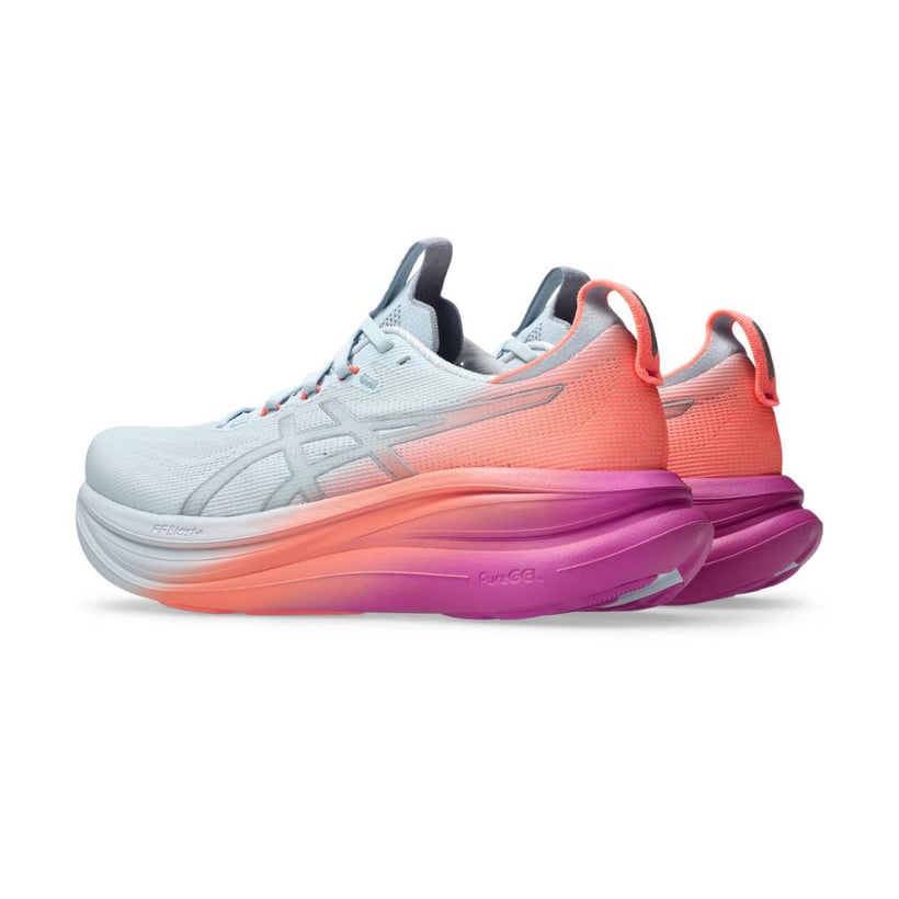 Chaussures Asics Gel‑Nimbus 28 Gris Rose SS26...