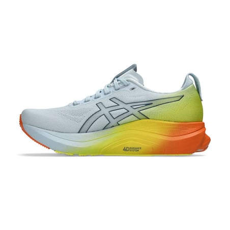 Asics Gel-Kayano 32 Laufschuhe Grau Gelb SS26