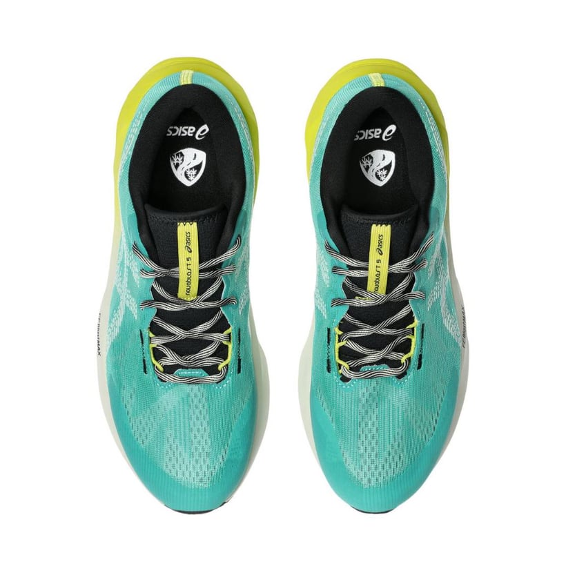 Asics Novablast 5 TR Shoes Green Yellow SS26