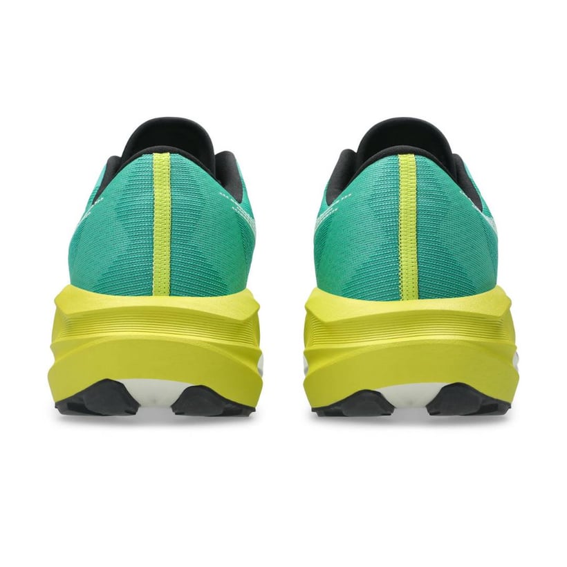 Ténis Asics Novablast 5 TR Verde Amarelo SS26