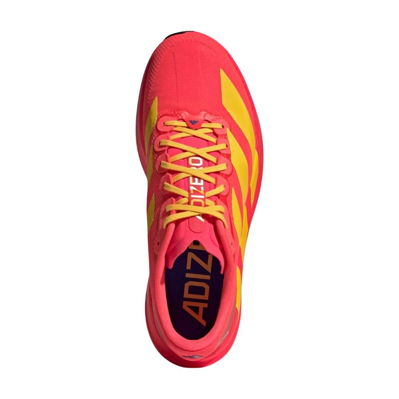 Adidas Adizero Evo SL Woven Shoes Red Yellow SS26
