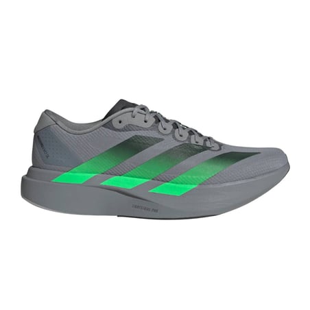 Adidas Adizero Evo SL Woven Laufschuhe Grau Grün SS26