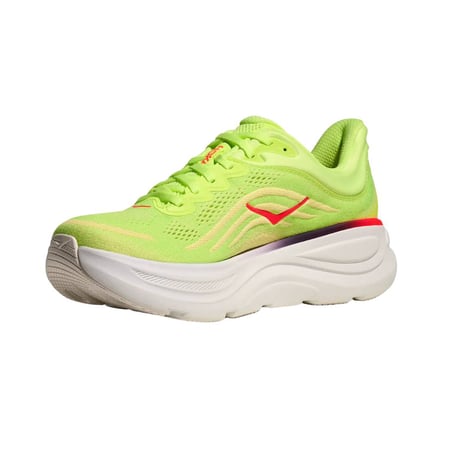 Hoka Bondi 9 Sneakers Green White SS26