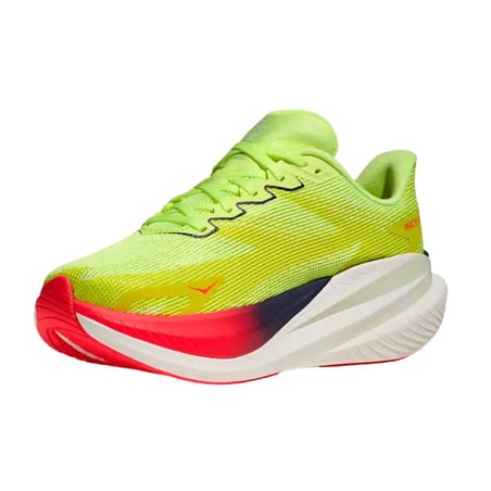 Hoka Mach X 3 Shoes Green Red SS26 Women