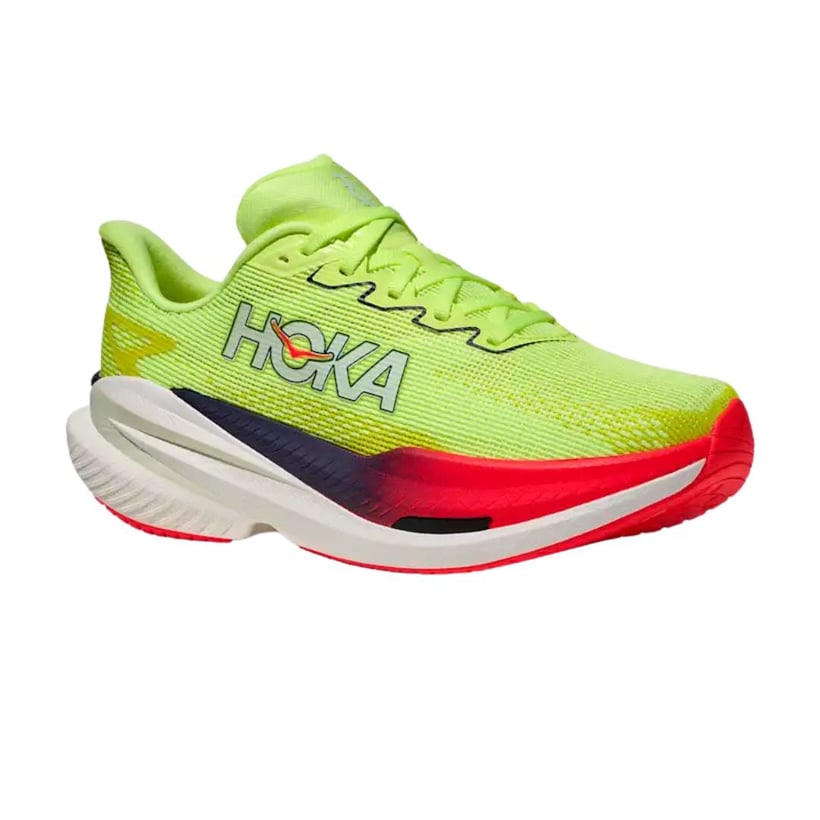 Hoka Mach X 3 Shoes Green Red SS26 Women
