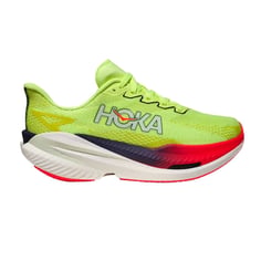 Hoka Mach X 3 Dames Hardloopschoenen Groen Rood SS26