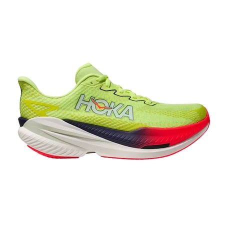 Hoka Mach X 3 Shoes Green Red SS26