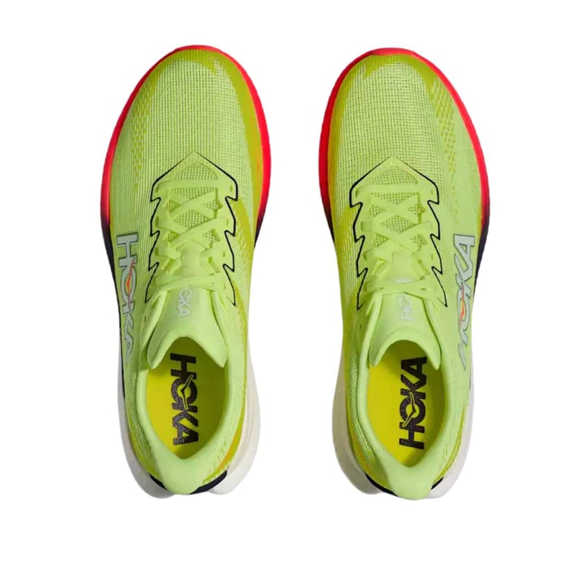 Scarpe Hoka Mach X 3 Verde Rosso SS26
