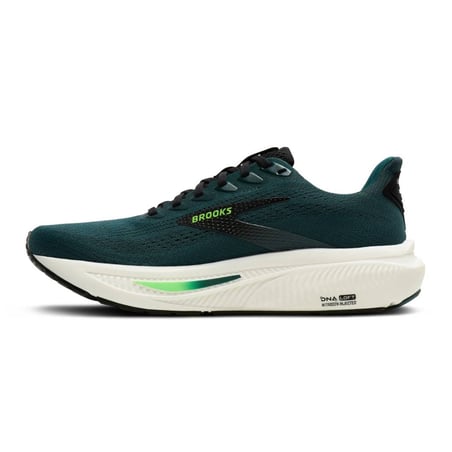 Chaussures Brooks Ghost 17 Vert Noir SS26
