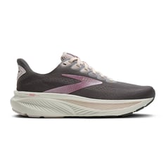 Brooks Ghost 17 Damesschoenen Grijs Roze SS26