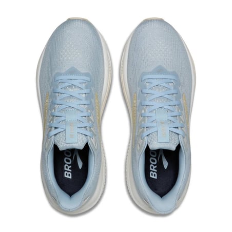 Chaussures Brooks Ghost 17 Bleu Jaune SS26 Femme