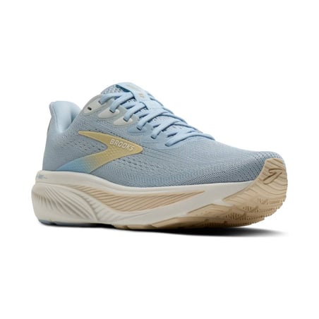 Ténis Brooks Ghost 17 Azul Amarelo SS26 Mulher