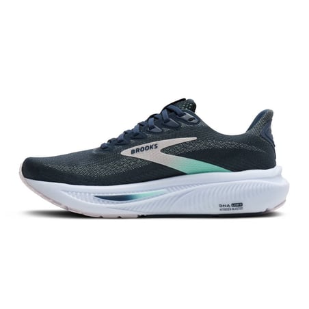 Ténis Brooks Ghost 17 Azul Rosa SS26 Mulher