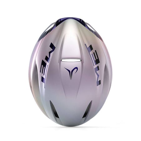 Capacete MET Manta MIPS Tadej Pogacar 2026 Cinzento Roxo