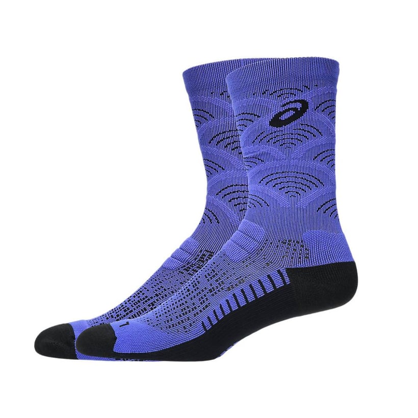 Chaussettes Asics Performance Run Crew Violet Noir