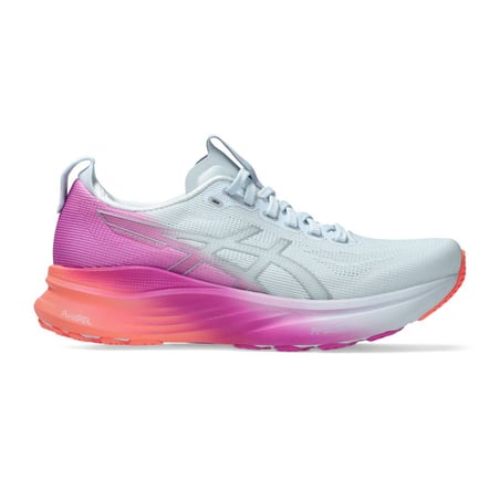 Ténis Asics Gel-Kayano 32 Cinza Rosa SS26 Mulher