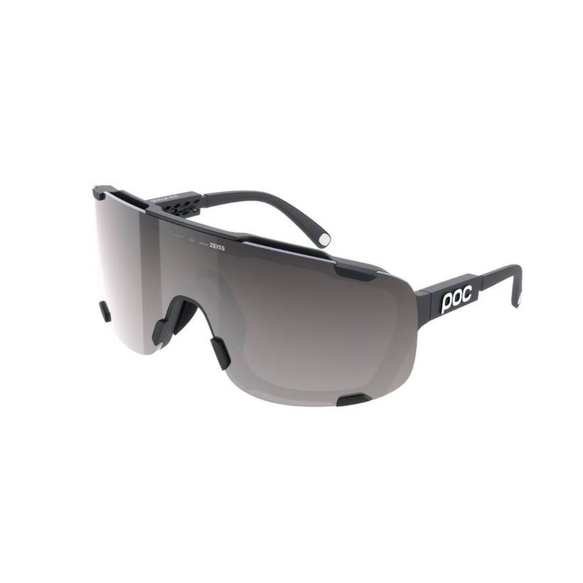 Occhiali POC Devour Mid Nero Lente Grigia