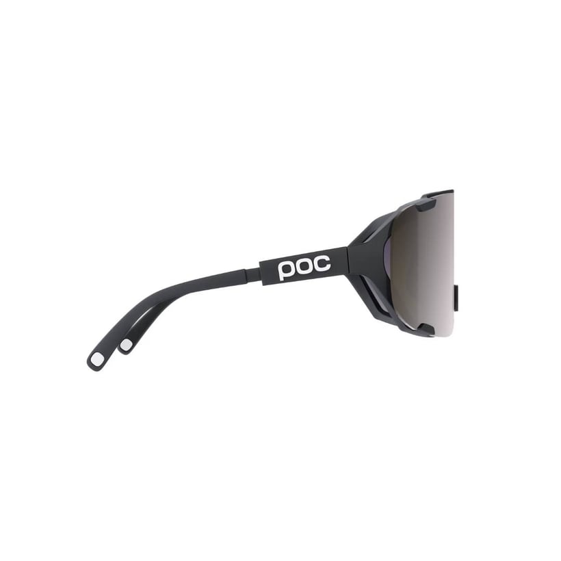 POC Devour Mid Brille Schwarz mit grauer Scheibe