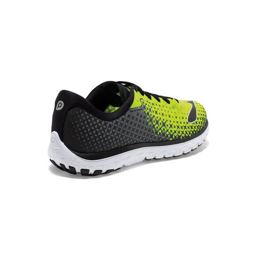 Chaussures Brooks Pure Flow 5 Jaune / Gris AW16