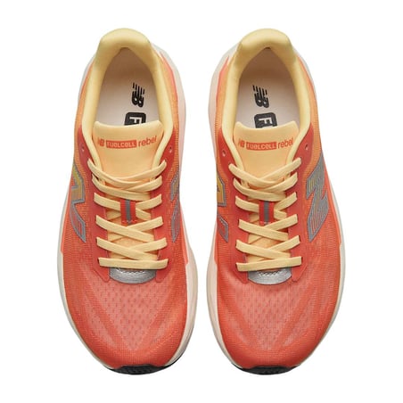 New Balance FuelCell Rebel v5 Orange Yellow SS26 Women Shoes