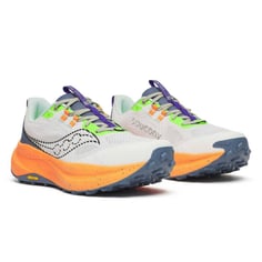 Buty Saucony Xodus Ultra 4 Biało-Pomarańczowe SS26 2