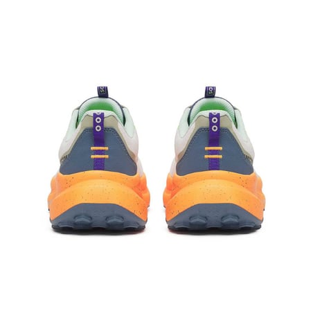 Saucony Xodus Ultra 4 hardloopschoenen Wit Oranje SS26