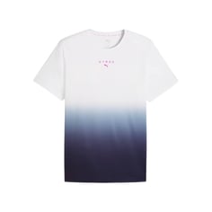 T-shirt Puma x HYROX Graphic manches courtes blanc bleu