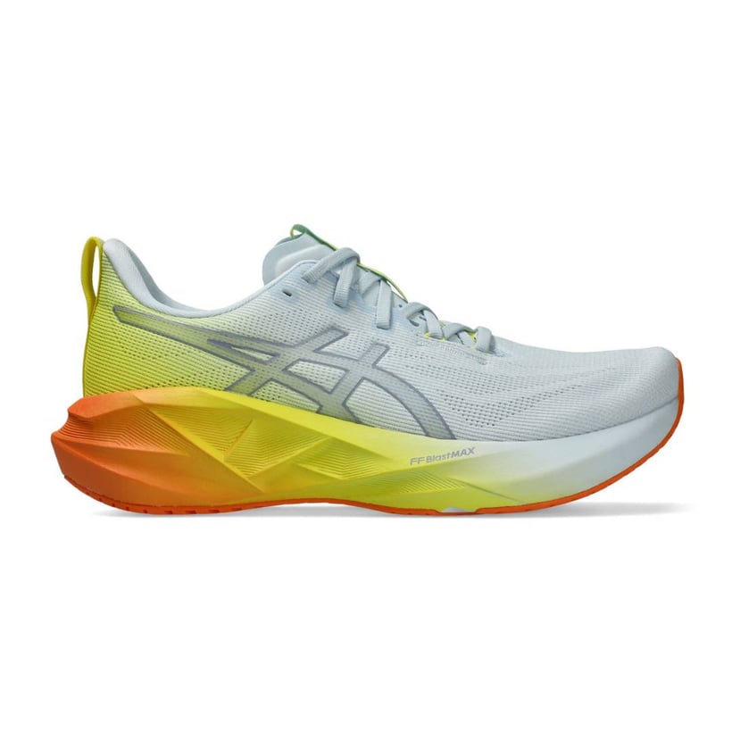 Tênis Asics Novablast 5 Cinza Amarelo SS26