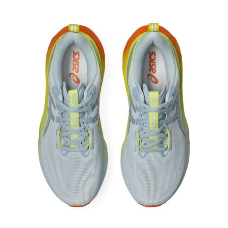 Asics Novablast 5 Schuhe Grau Gelb SS26