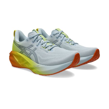 Asics Novablast 5 Schuhe Grau Gelb SS26