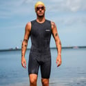 Neopreno Zone3 Yulex Kneeskin Negro