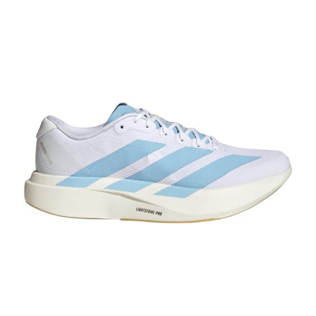 Adidas Adizero Evo SL Woven Shoes White Blue SS26