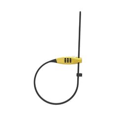 Cadenas Abus Combiflex TravelGuard 0,45 m Jaune