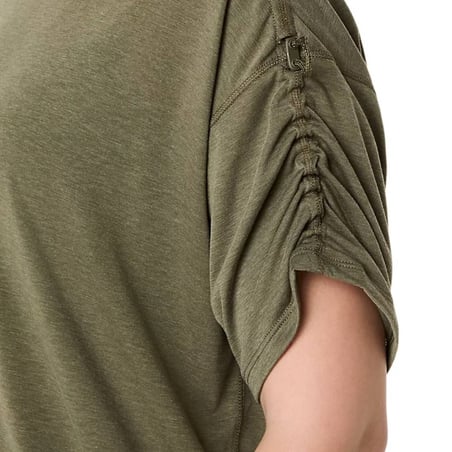 Asics Nagino Run Top Short-Sleeve Green Women’s T-shirt